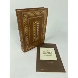 Franklin Library The Pilgrim's Progress John Bunyan Leather Best-Loved Book
